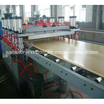 Plastic PVC WPC Crust Foam Board Extrusion Machinery